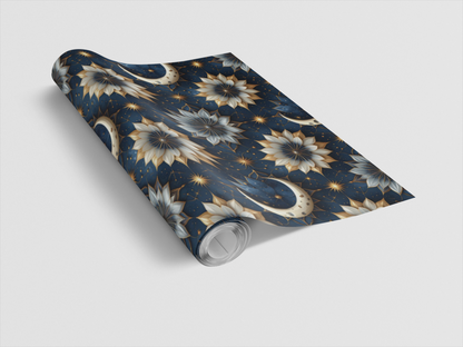 Luxury Mystical Moon Wrapping Paper