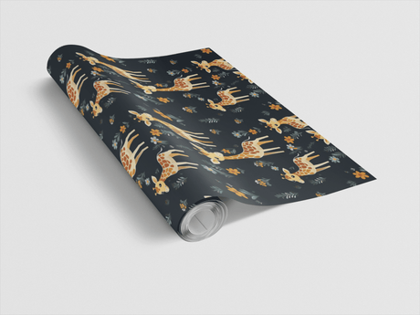 Charming Giraffes - London Penny Gift Wrap