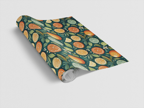 Summer Citrus - London Penny Gift Wrap