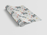 Sleighhound Spirit - London Penny Gift Wrap