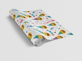Party Face Pop Art Wrapping Paper - London Penny Gift Wrap