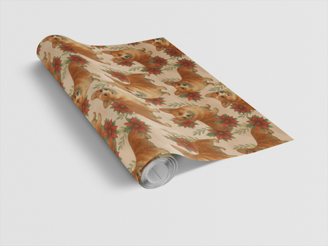 Merry Tails and Winter Trails - London Penny Gift Wrap