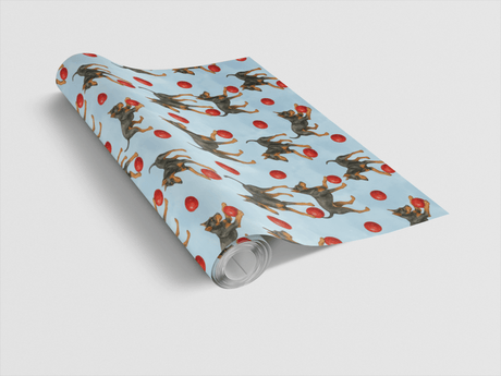 Holiday Vigil, Heart Aglow - London Penny Gift Wrap