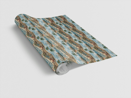 Long Beach Surf & Sea - London Penny Gift Wrap