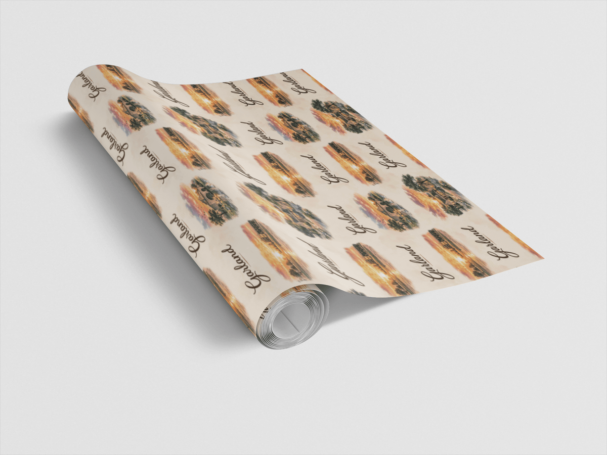 Garland Lone Star Glow - London Penny Gift Wrap