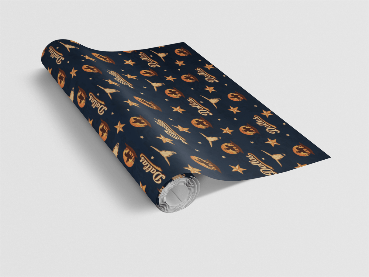 Dallas Lone Star Flashback - London Penny Gift Wrap