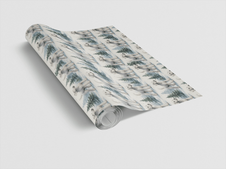 Velvet Frost & Festive Whimsy - London Penny Gift Wrap