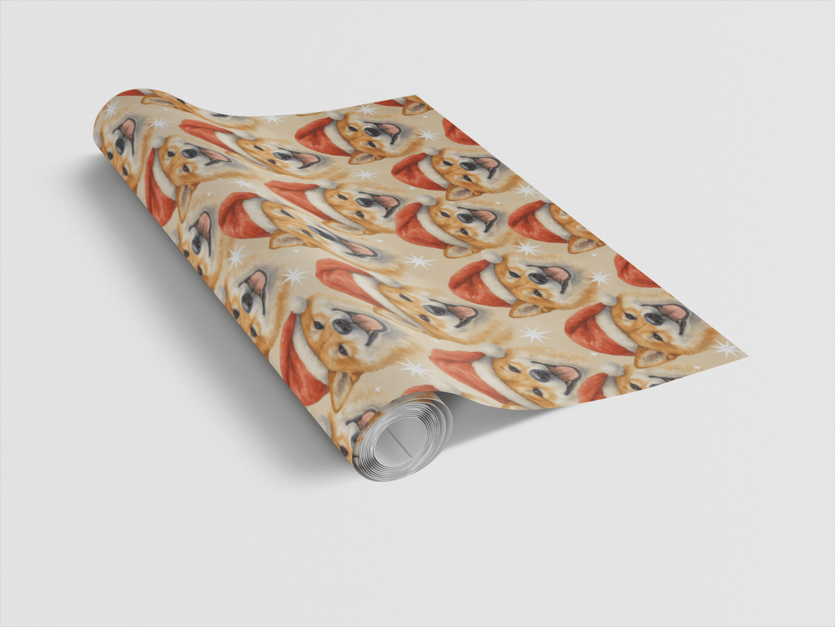 Silent Snow, Spirited Soul - London Penny Gift Wrap