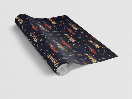 Detroit Motor City Memories - London Penny Gift Wrap