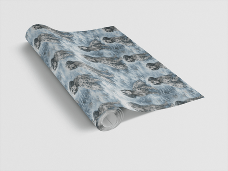 Snowy Spots & Cheer - London Penny Gift Wrap