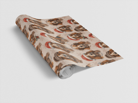 Low and Slow, Mistletoe Glow - London Penny Gift Wrap