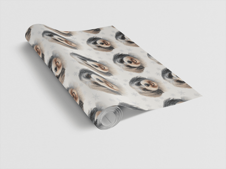 Tinsel Curls and Cozy Whirls - London Penny Gift Wrap