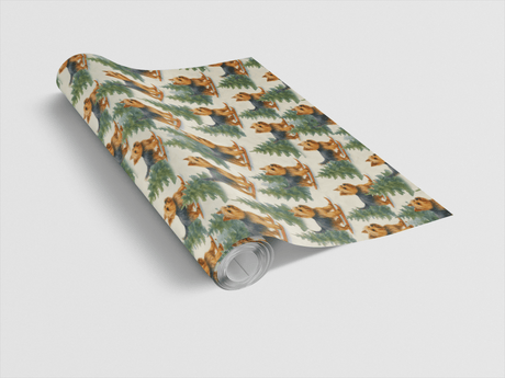 Terrier Downhill Dash - London Penny Gift Wrap