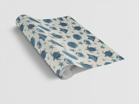 Sea Creature Symphony - London Penny Gift Wrap