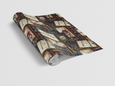 LIMITED TIME | Christmas Innovation Bureau Wrapping Paper - London Penny Gift Wrap