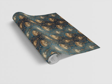 Stars Above the Menorah - London Penny Gift Wrap