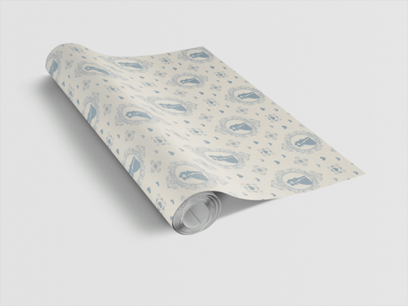 The Wedding Cameo - London Penny Gift Wrap