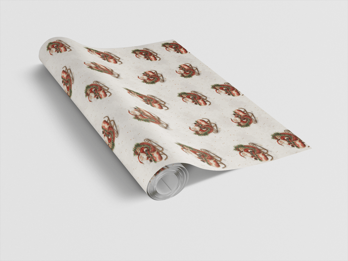 Santa’s Journey - London Penny Gift Wrap