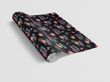 Miami Beach Retro Waves - London Penny Gift Wrap