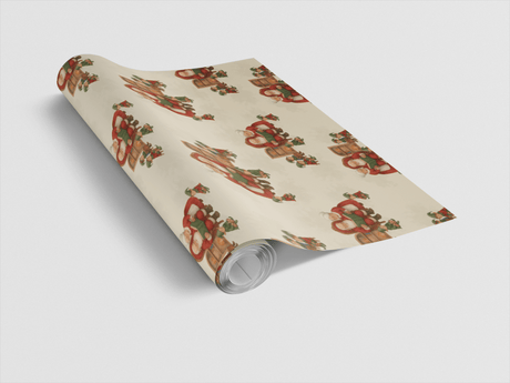 Elf Bedtime Stories - London Penny Gift Wrap