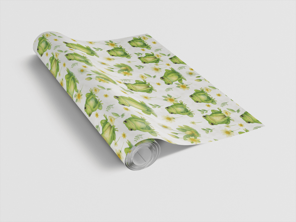 Lily Meadow Frogs - London Penny Gift Wrap
