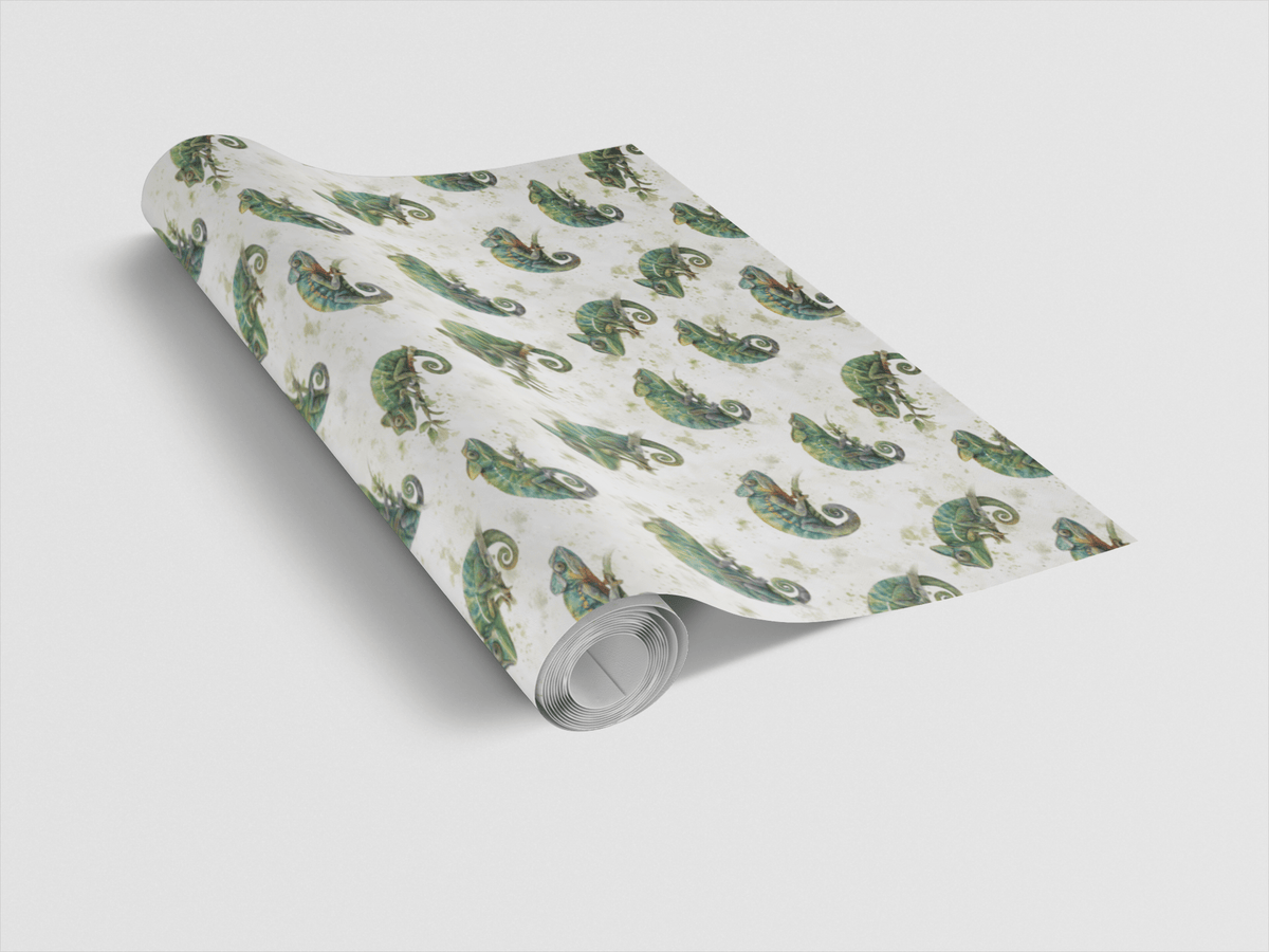 Chameleon Symphony - London Penny Gift Wrap