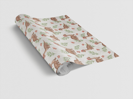 Merry Bronto - London Penny Gift Wrap