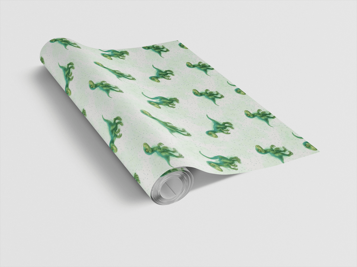 Raptor Rush - London Penny Gift Wrap