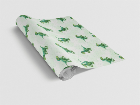 Raptor Rush - London Penny Gift Wrap