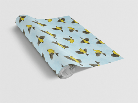 The Finch’s Song - London Penny Gift Wrap