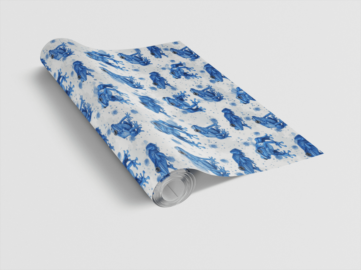 Azure Rainforest Charm - London Penny Gift Wrap