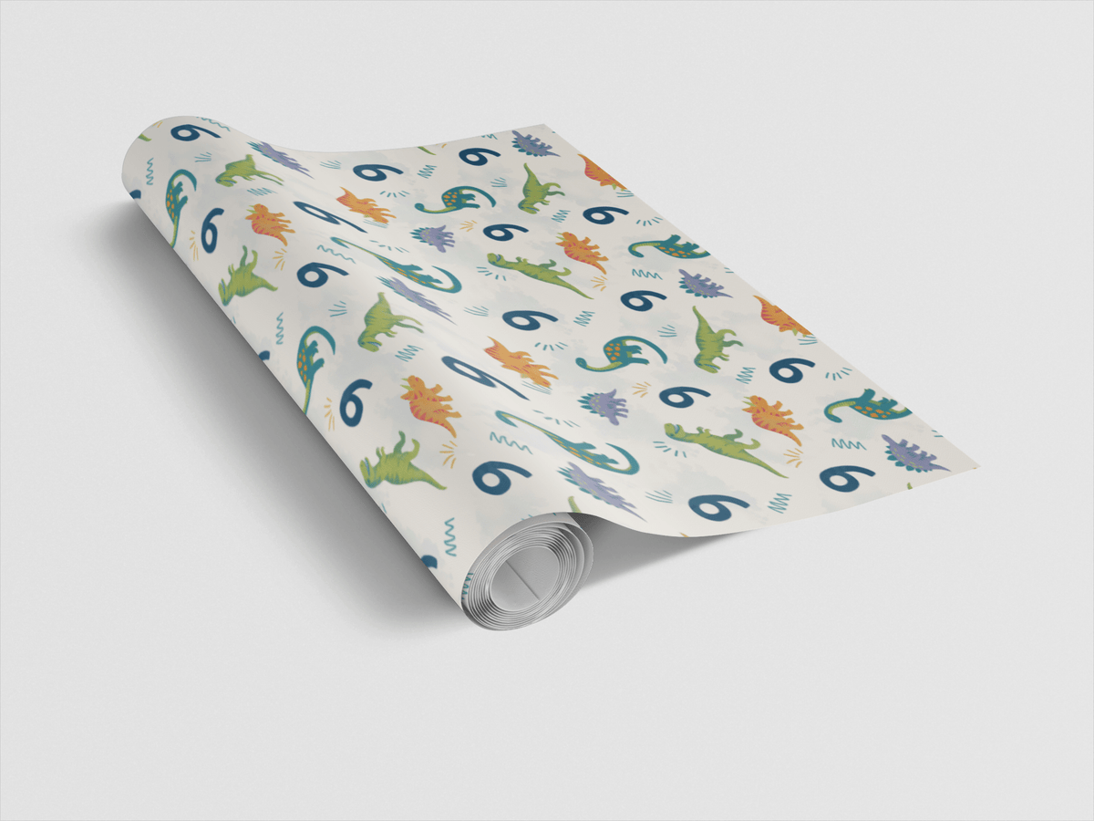 Jurassic Nine - London Penny Gift Wrap