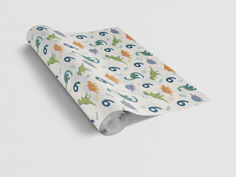 Jurassic Nine - London Penny Gift Wrap