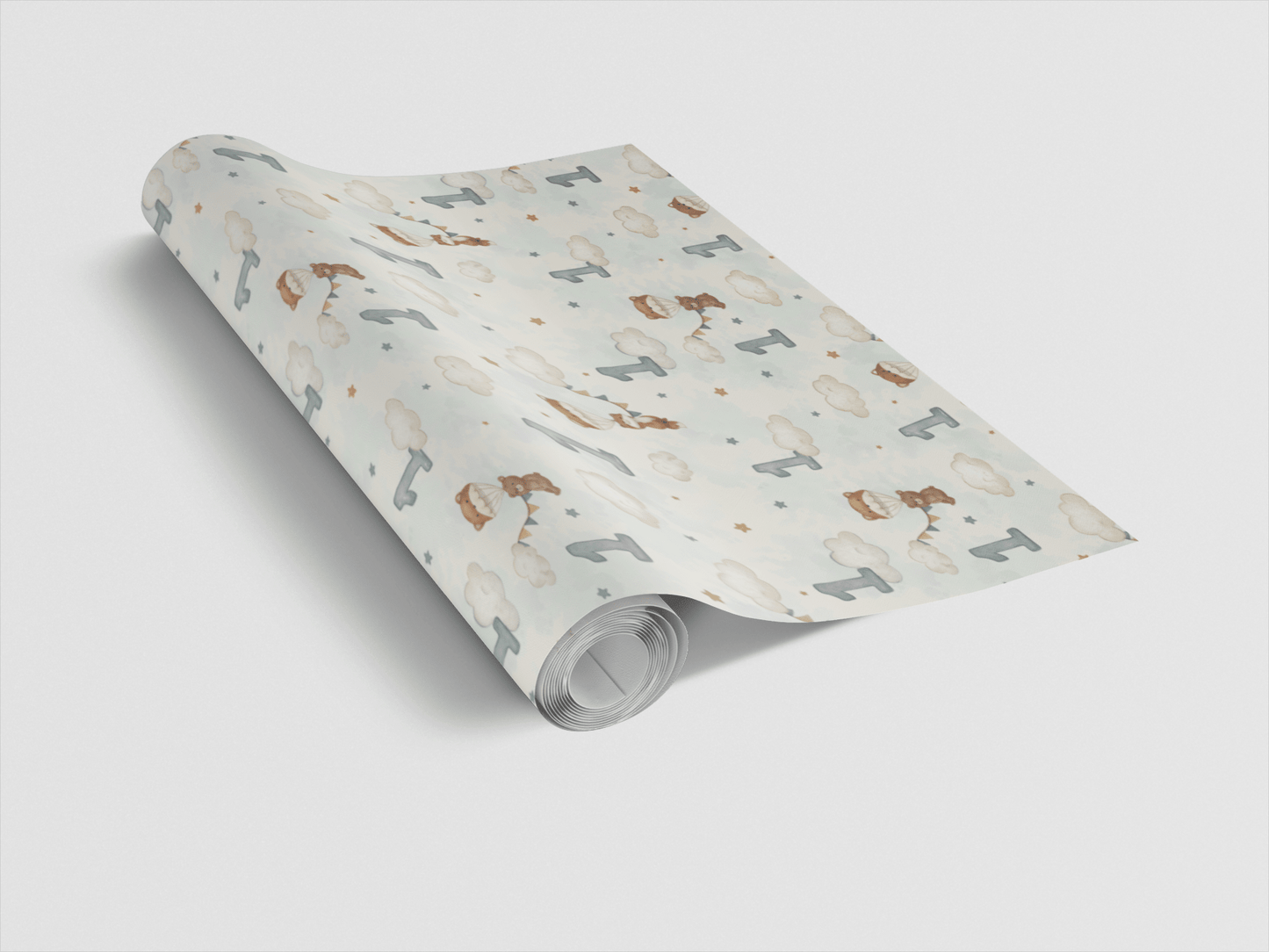 Little Star Turns One - London Penny Gift Wrap