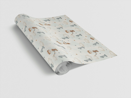 Little Star Turns One - London Penny Gift Wrap