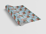 Rolling into Christmas - London Penny Gift Wrap