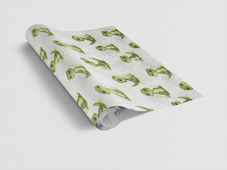 Little Gator Smiles - London Penny Gift Wrap