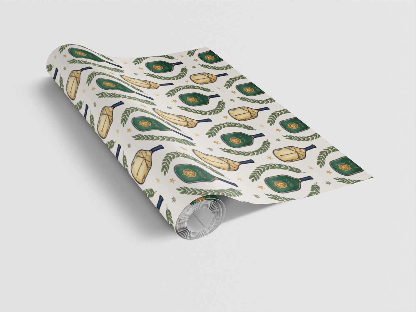 Heritage Athletic Crest Wrapping Paper