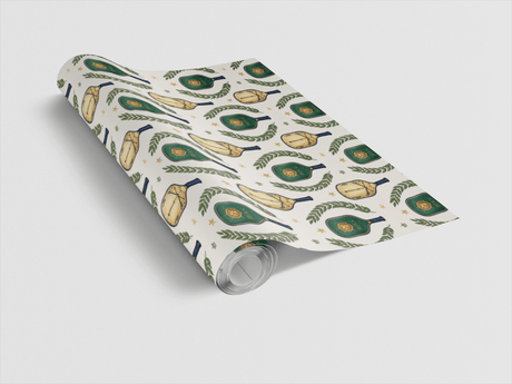 Heritage Athletic Crest Wrapping Paper - London Penny Gift Wrap