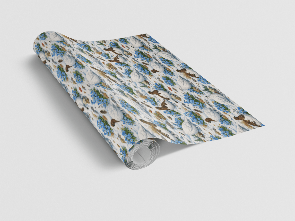 Alaska Flora & Fauna - London Penny Gift Wrap