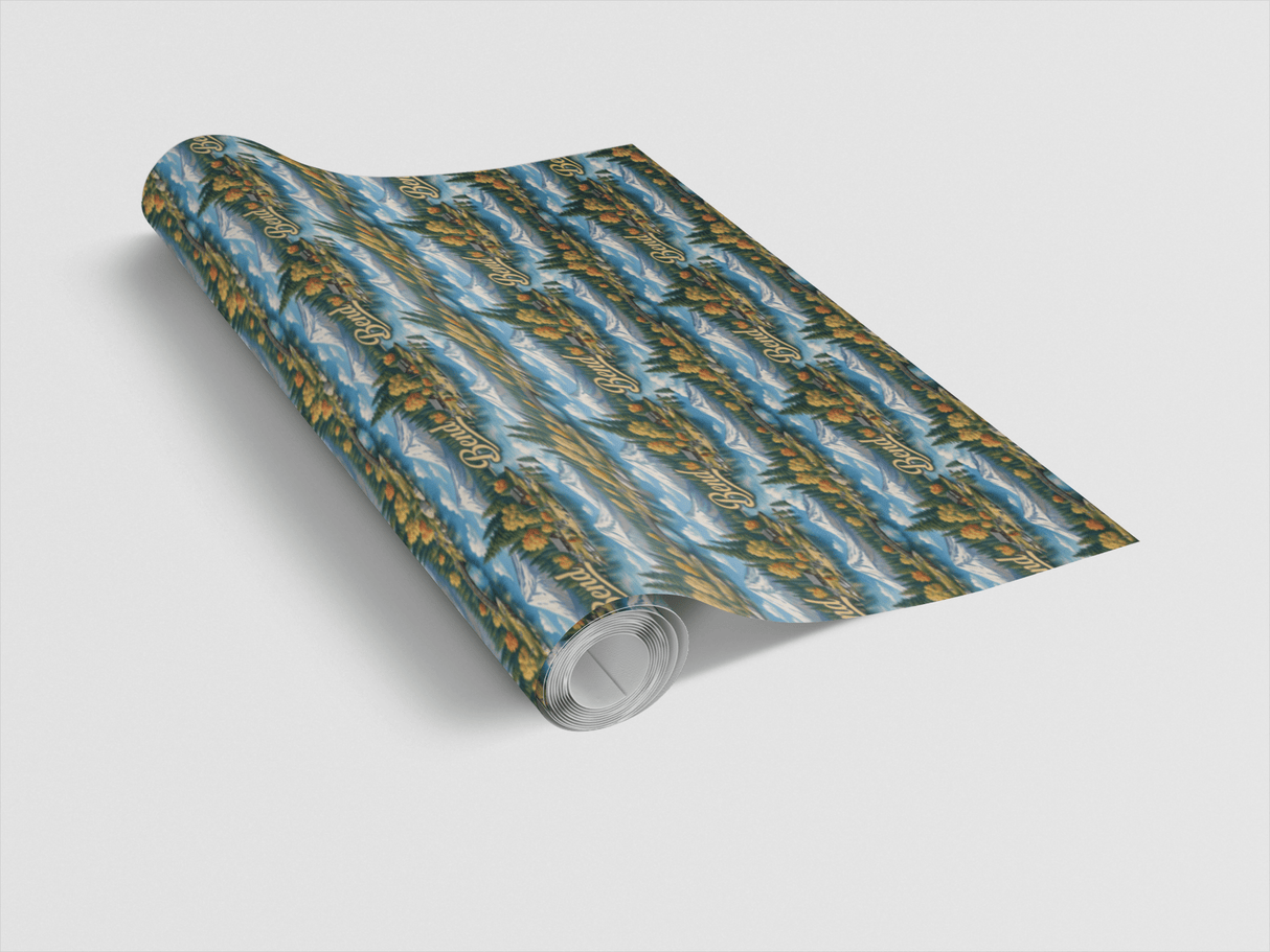 Bend Cascade Glow - London Penny Gift Wrap
