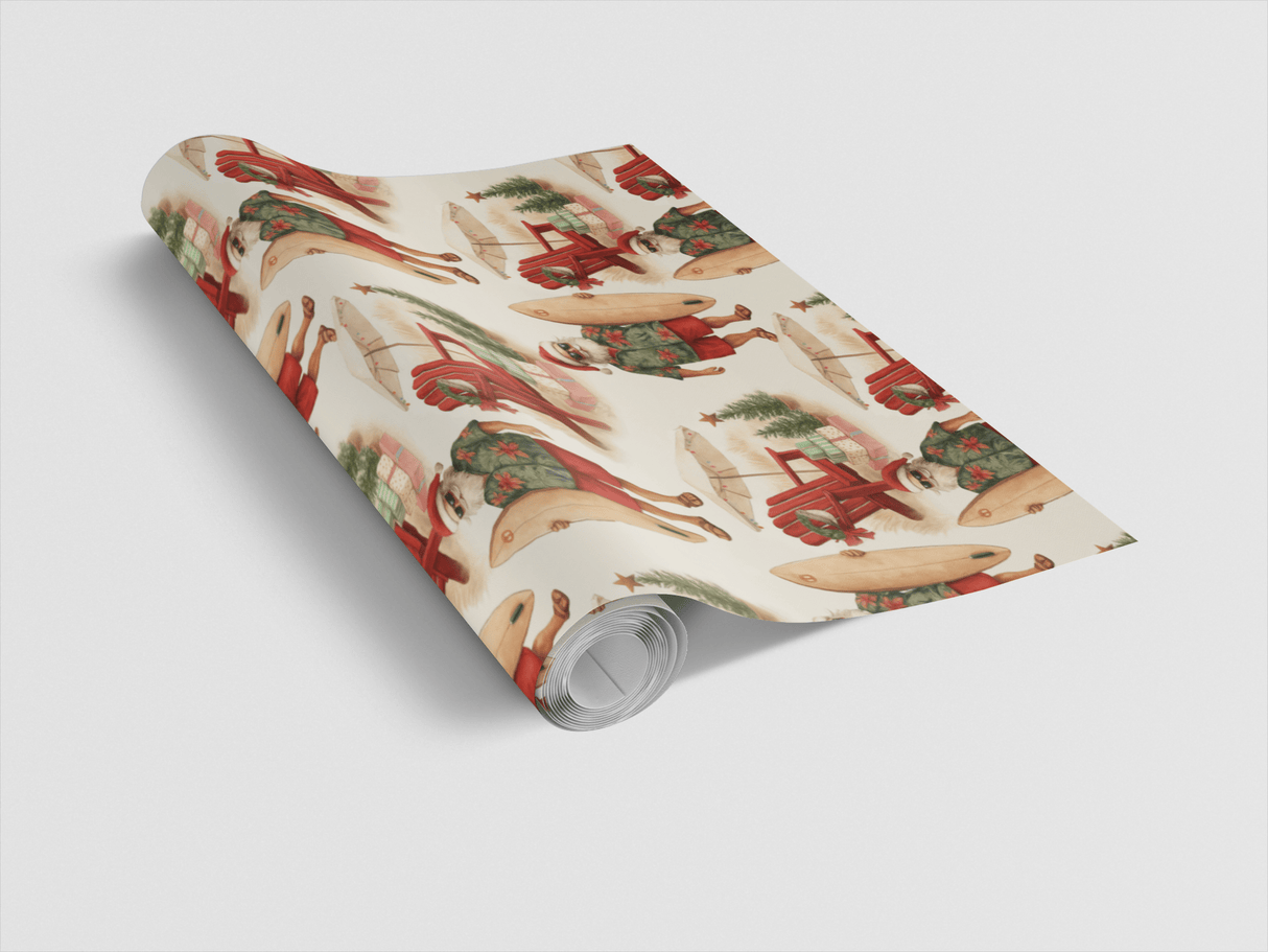 Island Yuletide Bliss - London Penny Gift Wrap