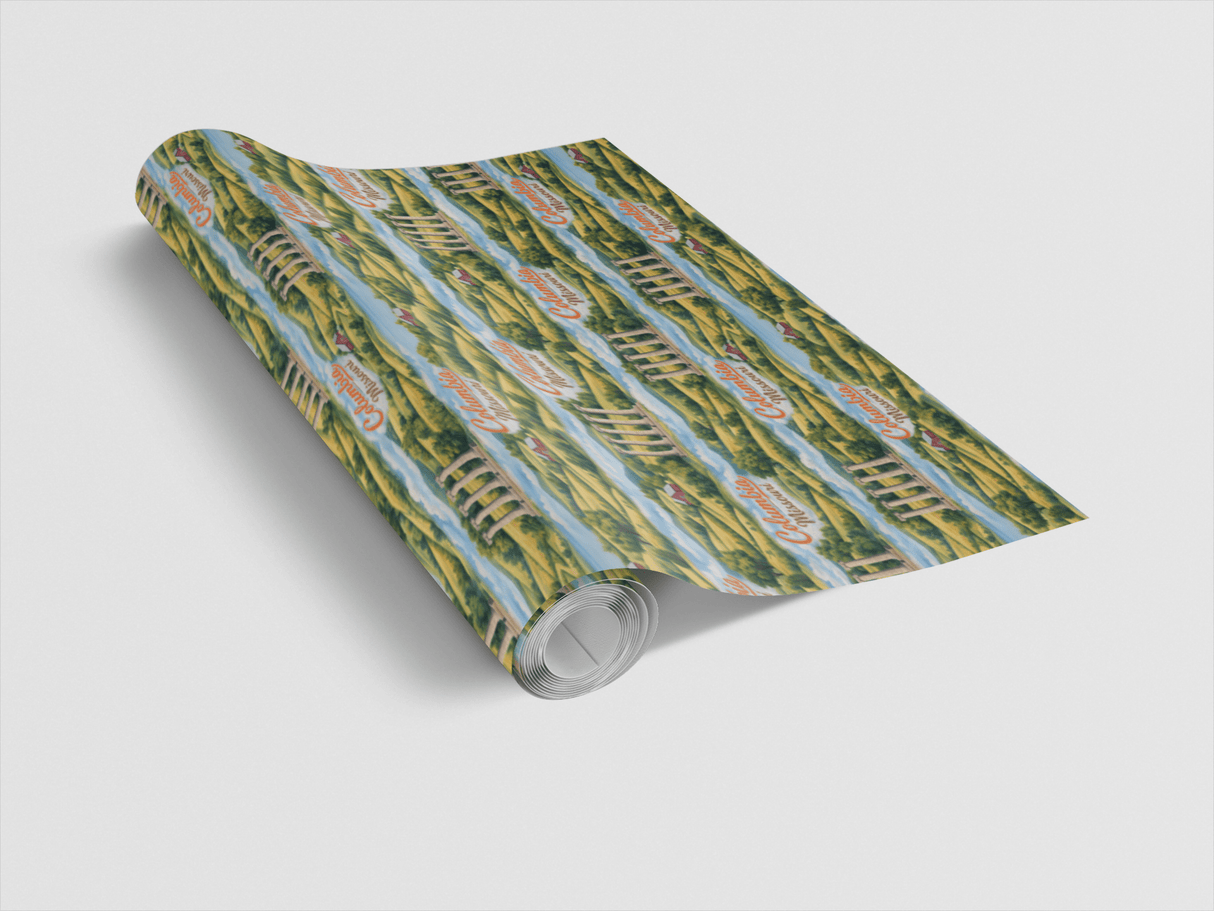 Columbia Missouri Mizzou Glow - London Penny Gift Wrap