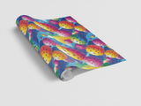 Pop Color Pickleball Wrapping Paper - London Penny Gift Wrap