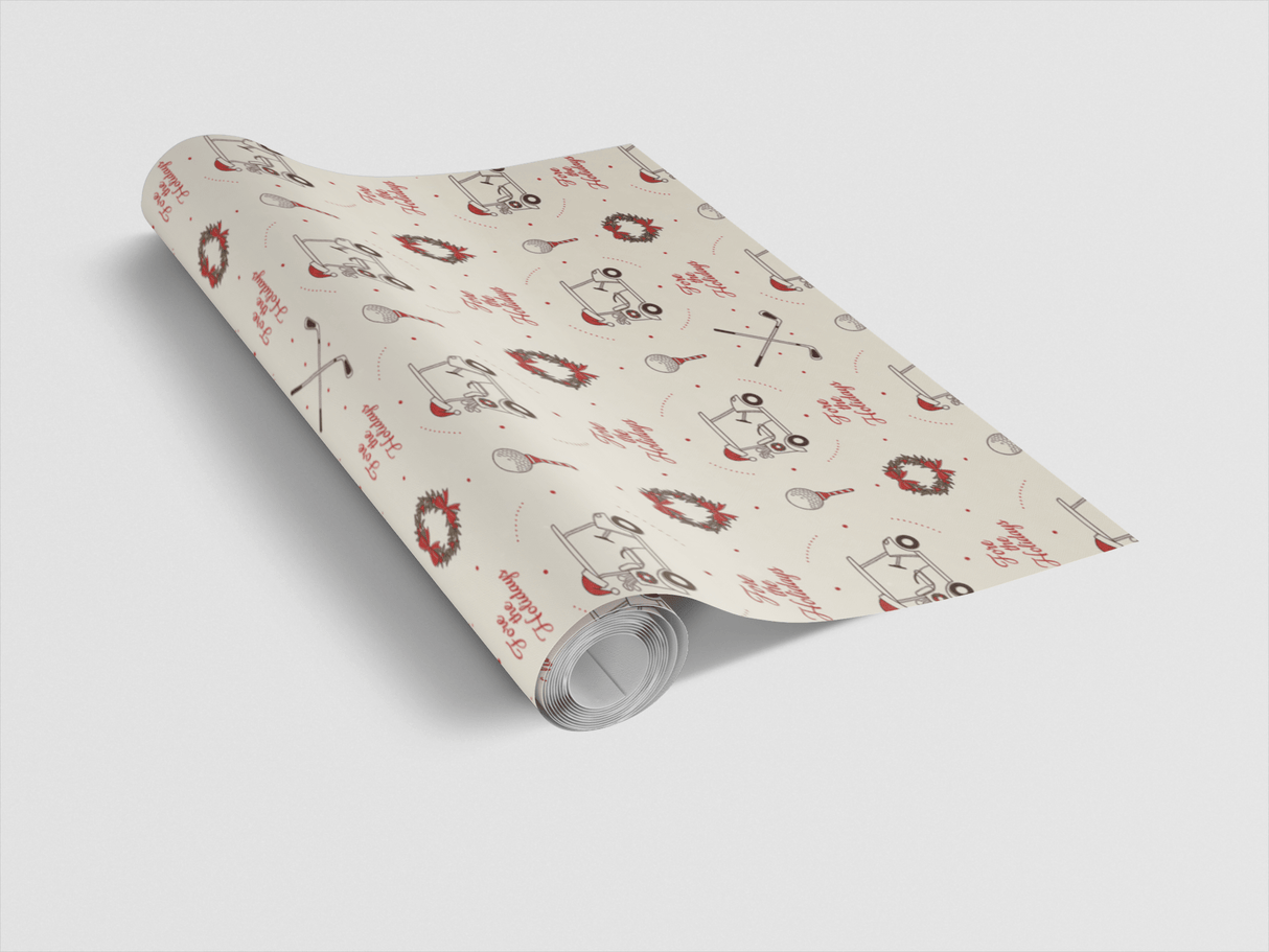 Fore the Holidays - London Penny Gift Wrap