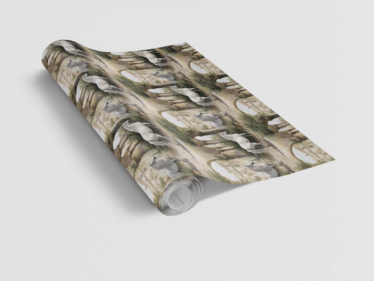 Courtyard Levade Lipizzaner - London Penny Gift Wrap