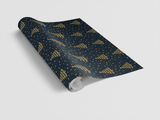 Gold Spruce Forest - London Penny Gift Wrap