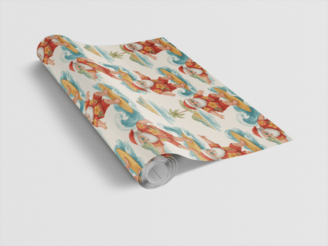 Merry Curl Breakers - London Penny Gift Wrap