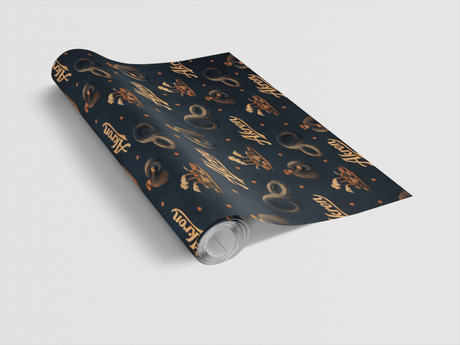 Akron Tire Town Twilight - London Penny Gift Wrap