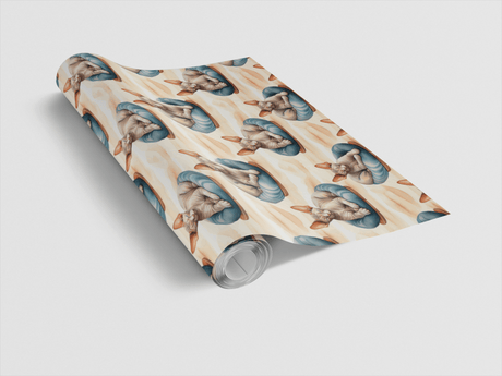 Cozy Without Fur - London Penny Gift Wrap